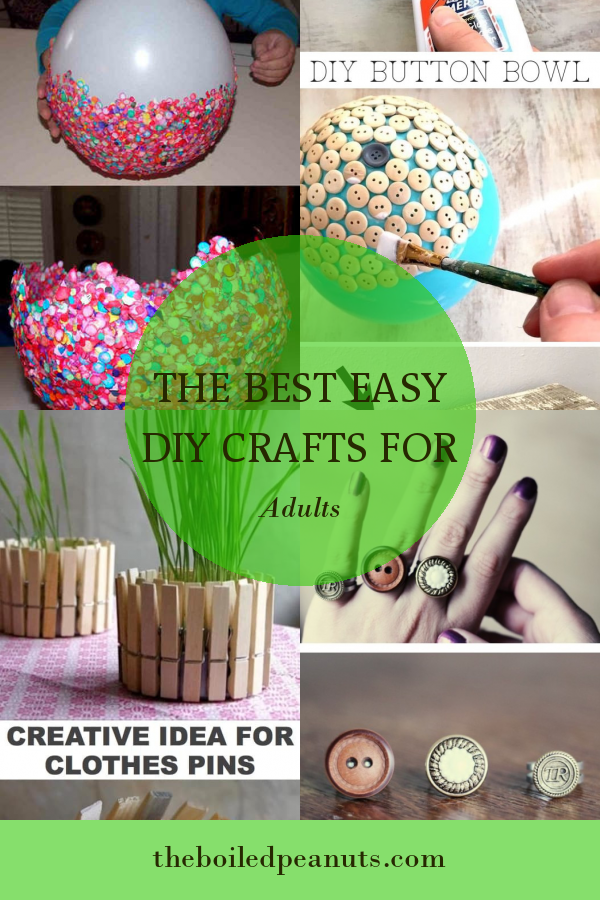 The Best Easy Diy Crafts for Adults - Home, Family, Style and Art Ideas